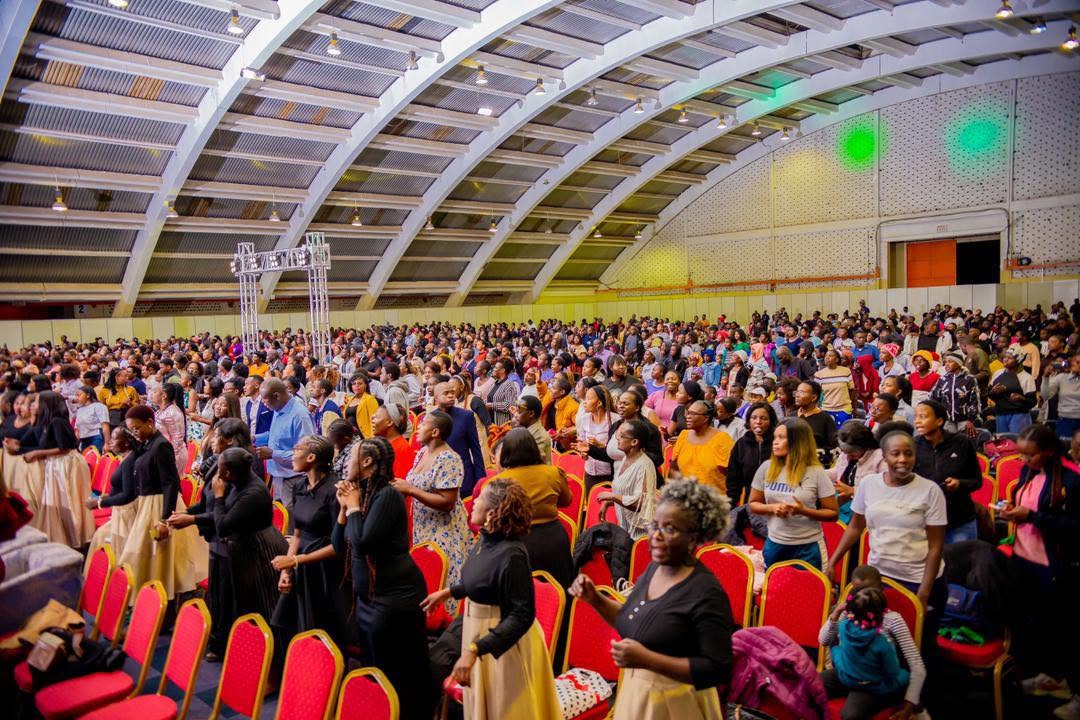 A full house at a Kingdom Empowerment Centre gathering in Bulawayo