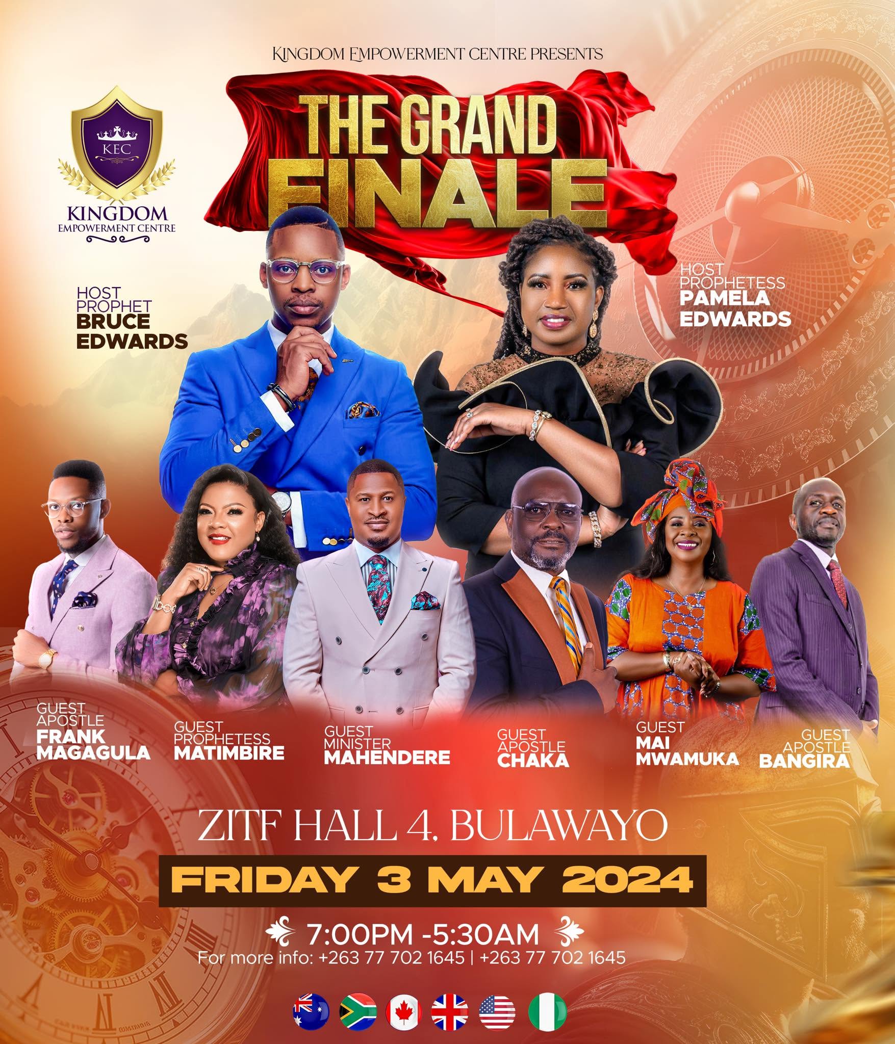 The Grand Finale conference flyer